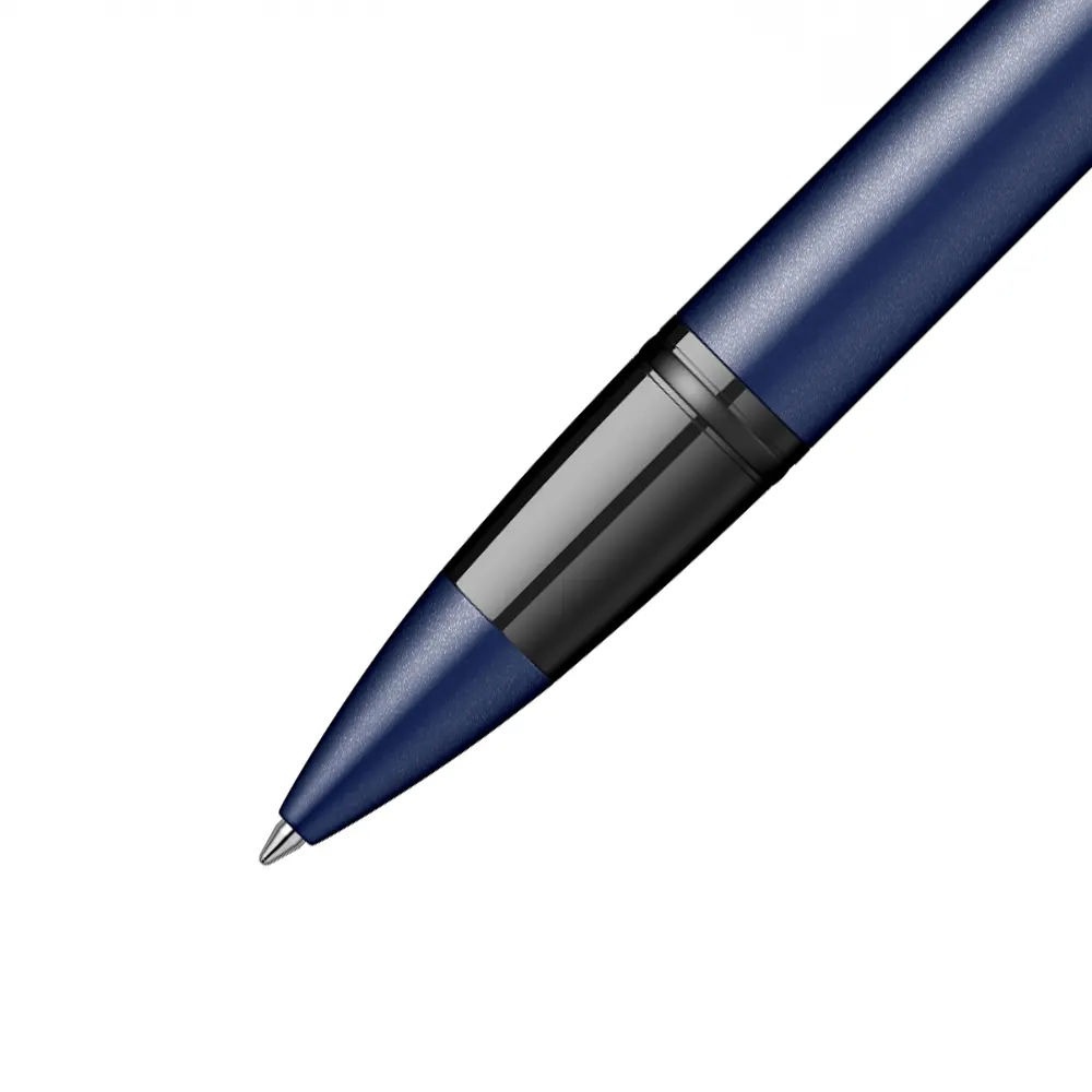 Ролер Sheaffer Icon - Matte Blue Lacquer with Black PVD Trims - 5