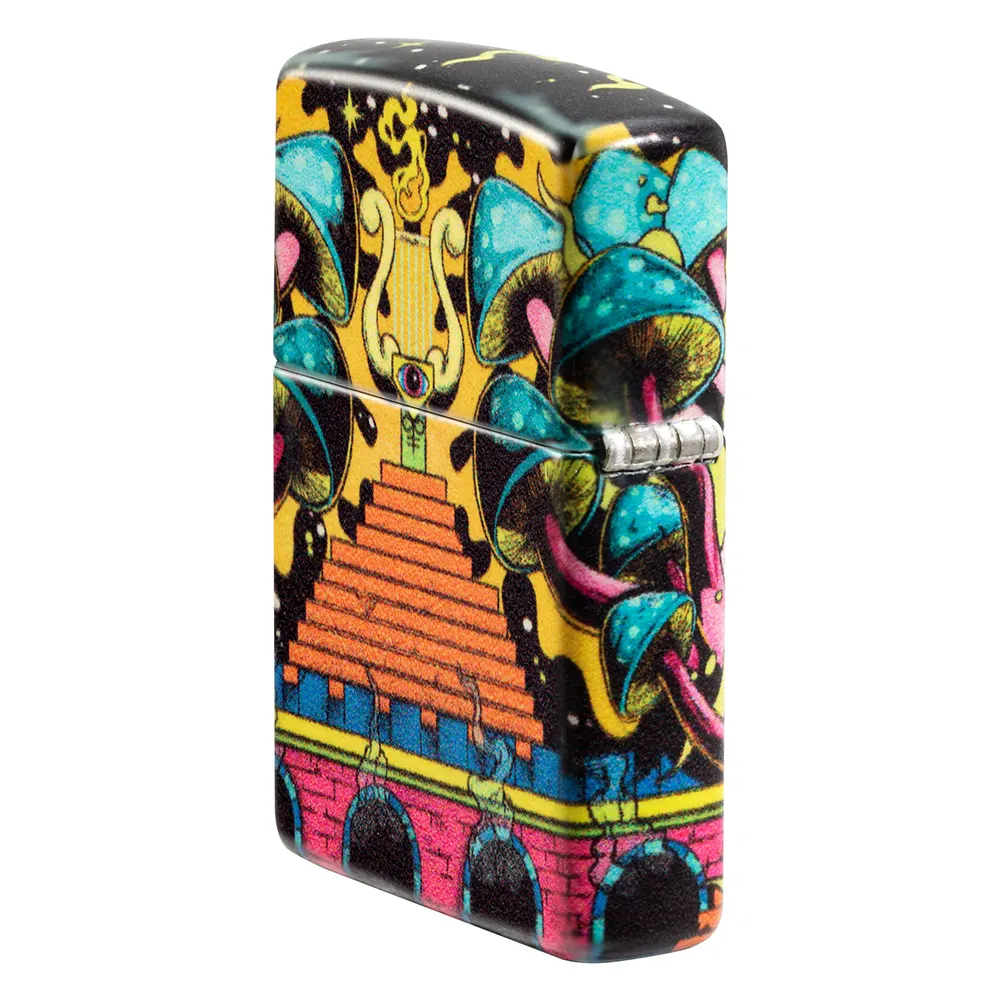 Запалка Zippo - Glow in the Dark Skull Design - 5