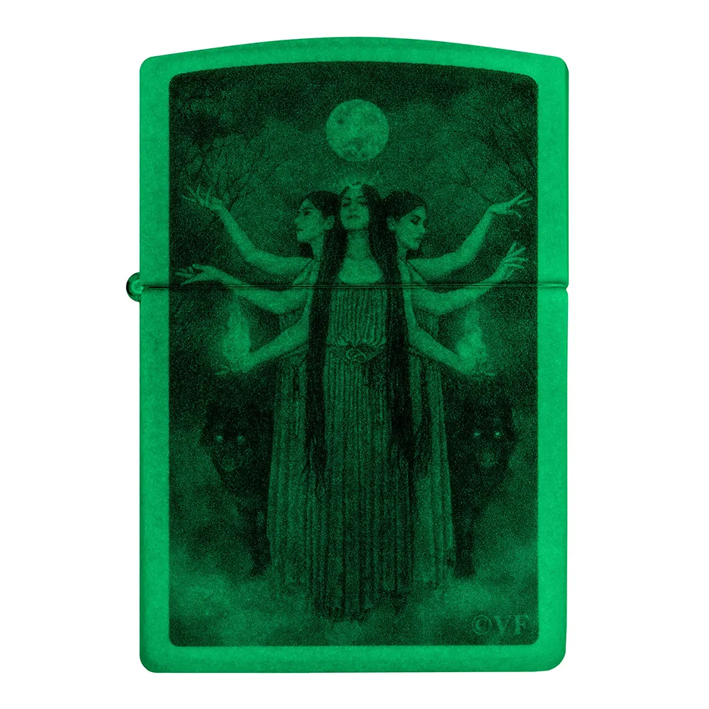 Запалка Zippo - Glow in the Dark Victoria Frances Design - 3