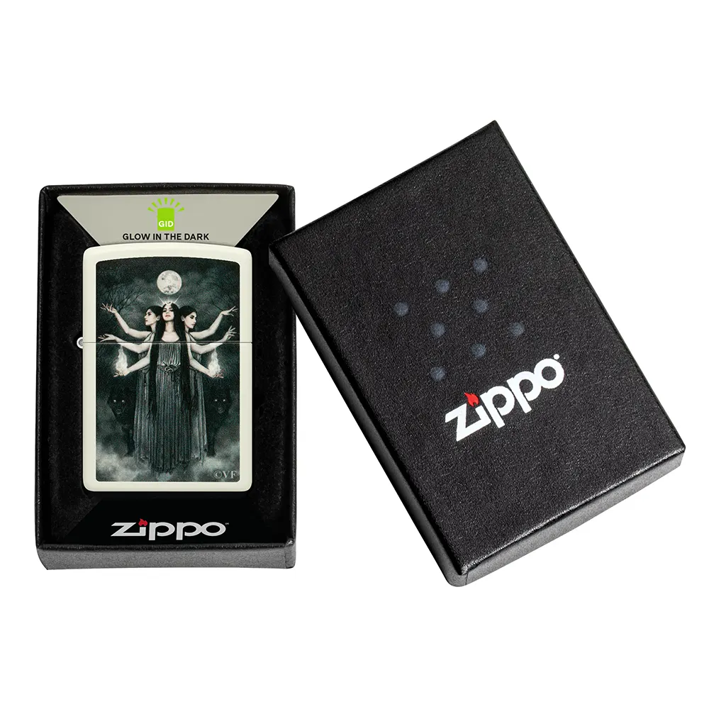 Запалка Zippo - Glow in the Dark Victoria Frances Design - 6