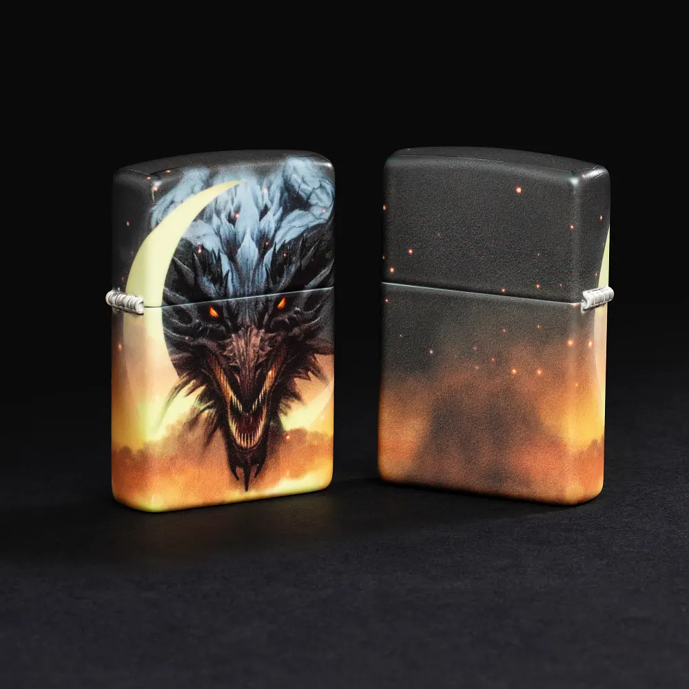 Запалка Zippo - Glow in the Dark Dragon Design - 8