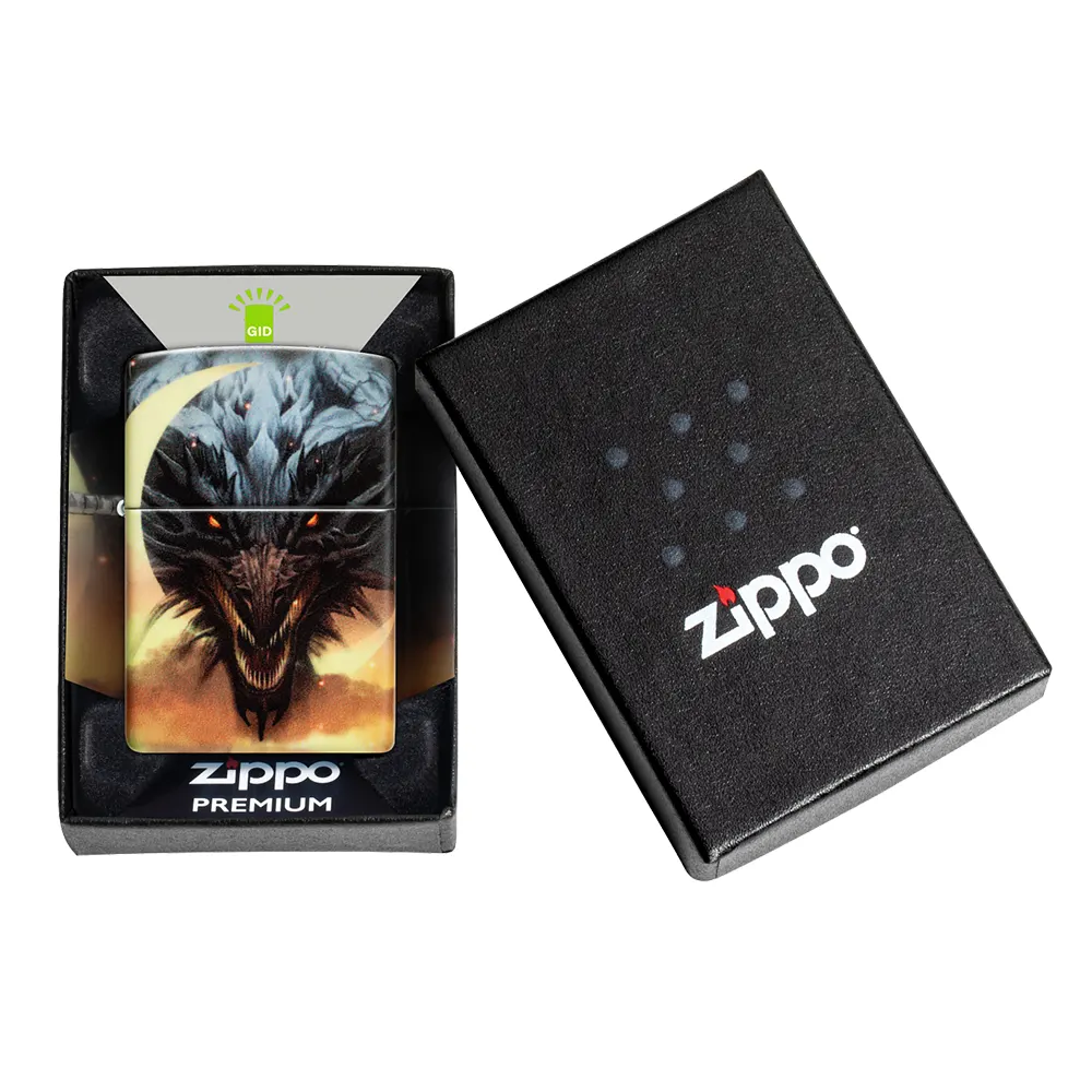 Запалка Zippo - Glow in the Dark Dragon Design - 7