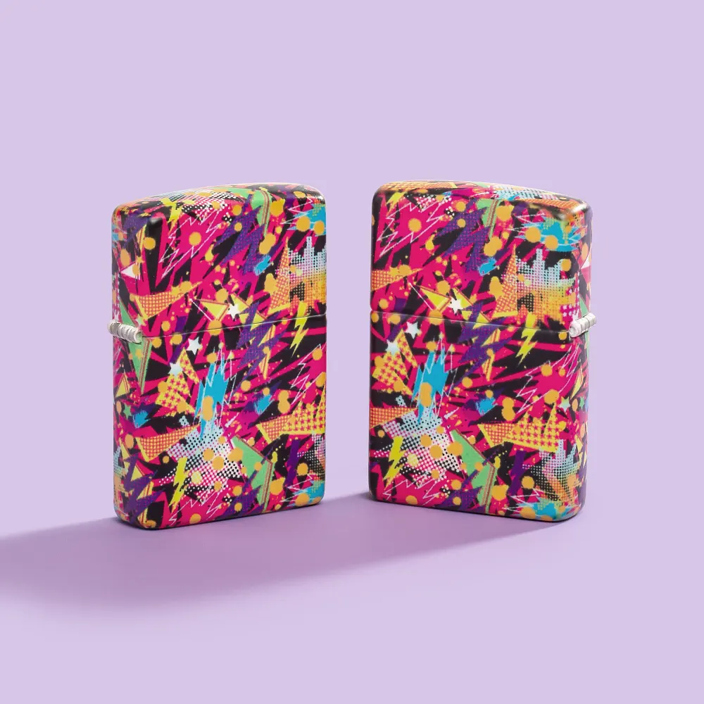 Запалка Zippo - Glow in the Dark Retro Design - 9