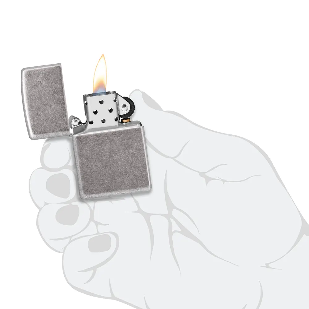 Запалка Zippo - Armor Antq Slv - 5