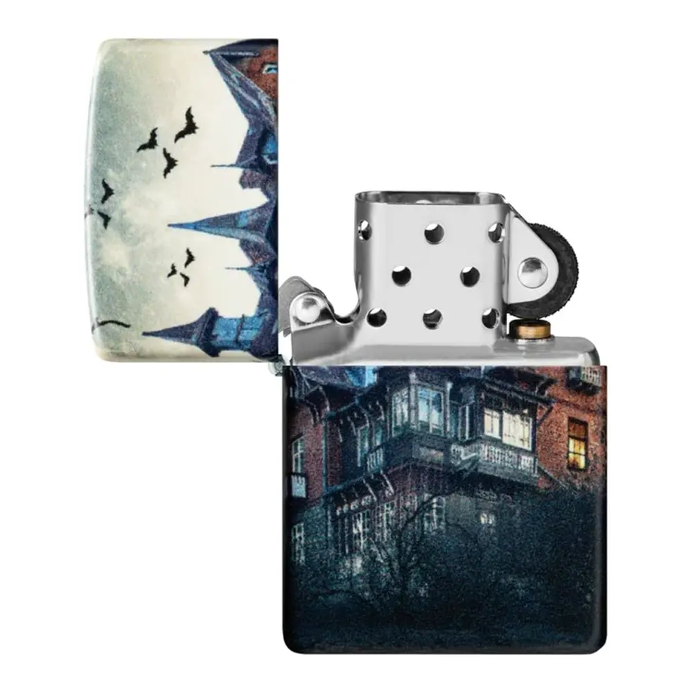 Запалка Zippo - Glow in the Dark Horror House Design - 2