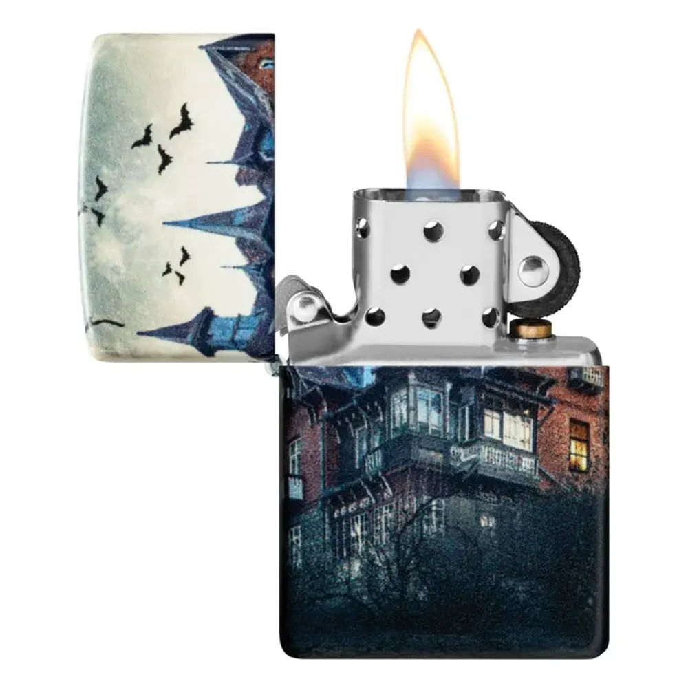 Запалка Zippo - Glow in the Dark Horror House Design - 3