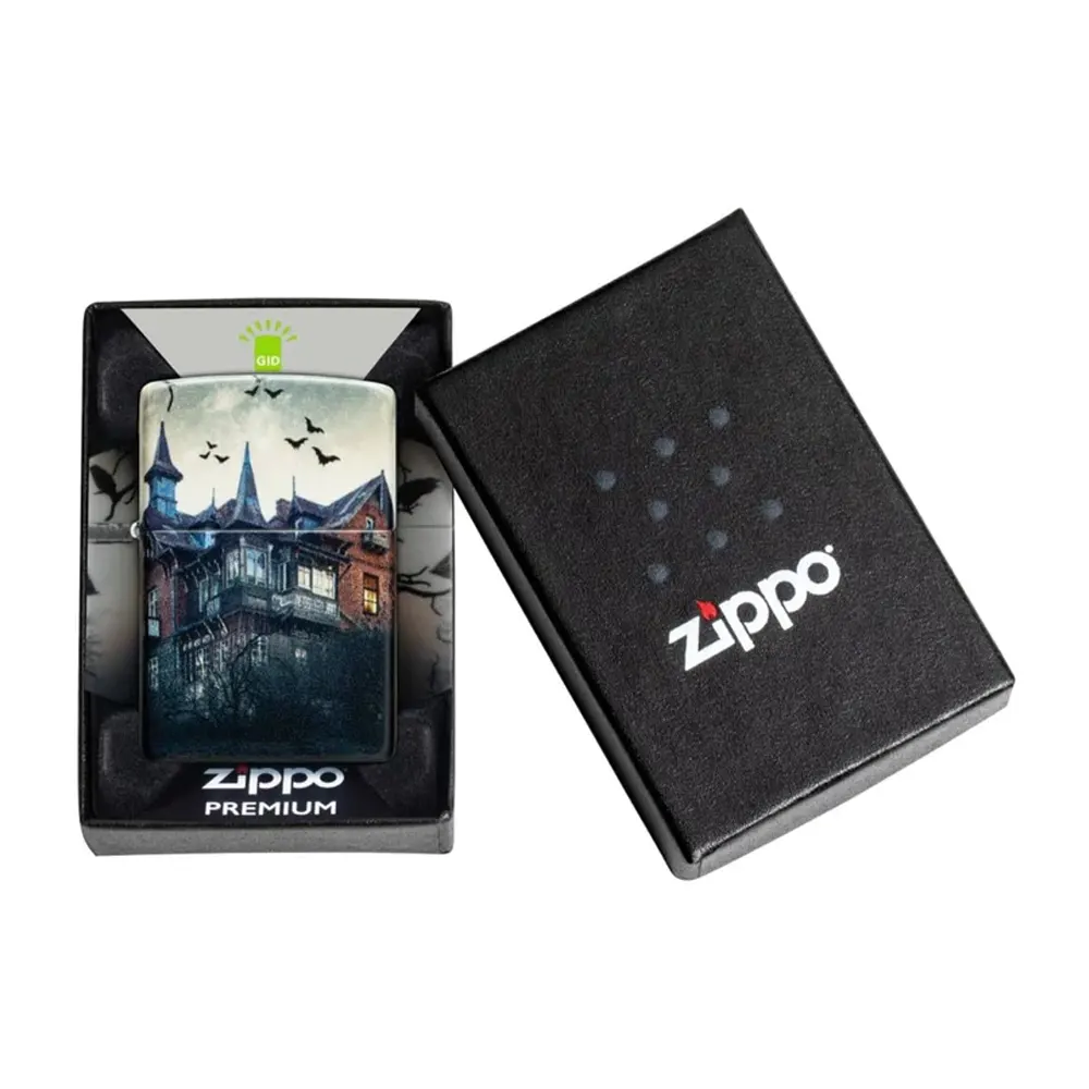 Запалка Zippo - Glow in the Dark Horror House Design - 4