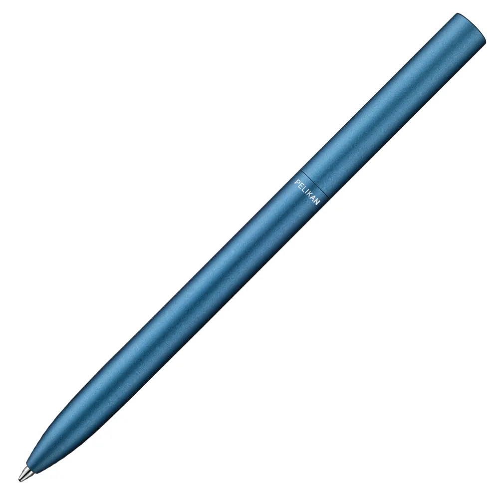 Химикалка Pelikan - INEO, синя, в метална кутия - 2