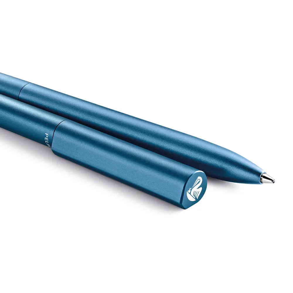 Химикалка Pelikan - INEO, синя, в метална кутия - 3