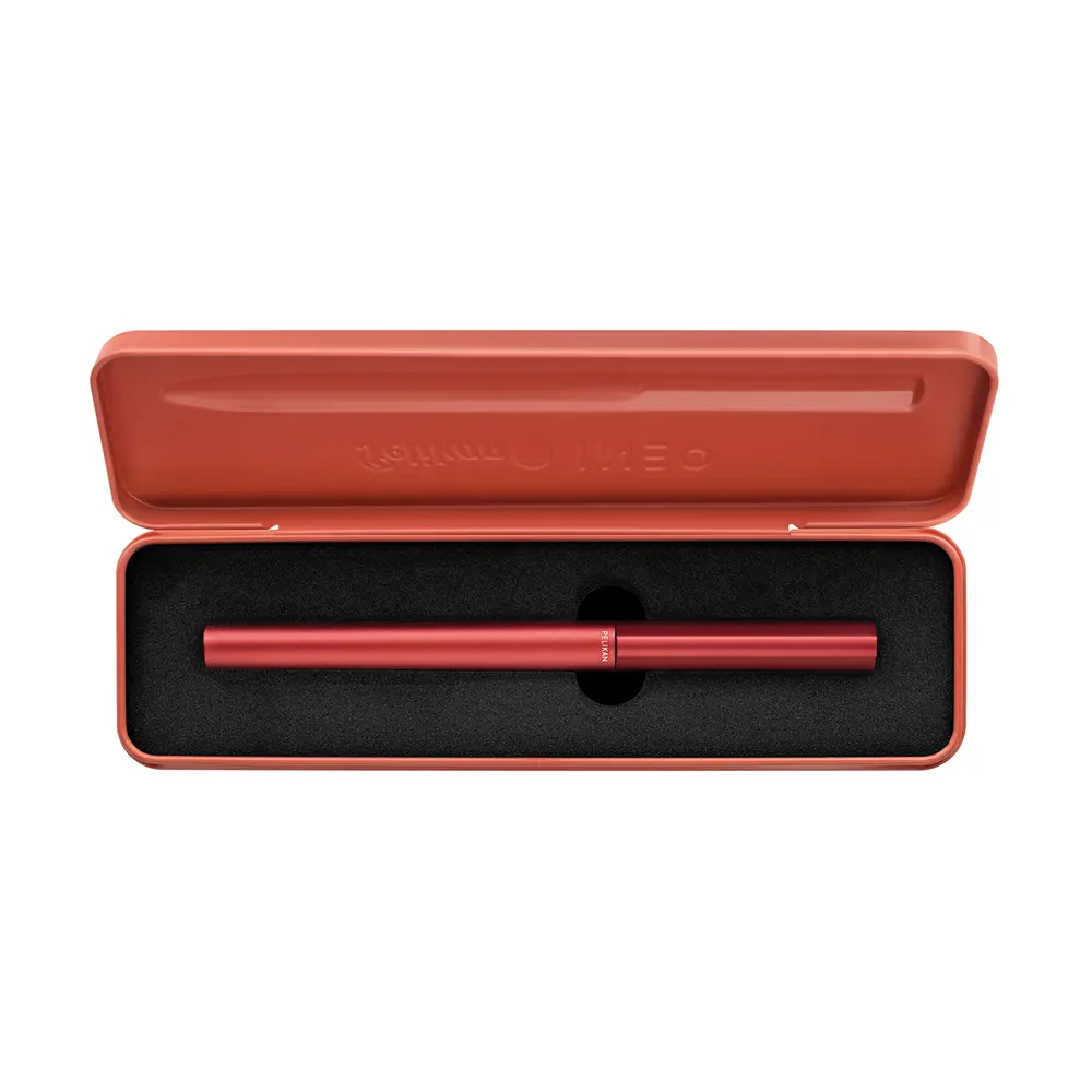 Писалка Pelikan - INEO, червена, в метална кутия - 5