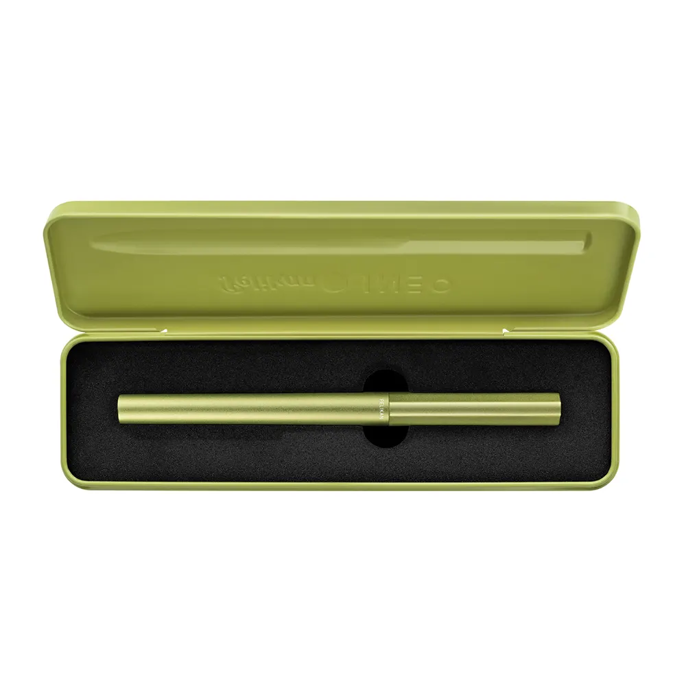 Писалка Pelikan - INEO, зелена, в метална кутия - 5
