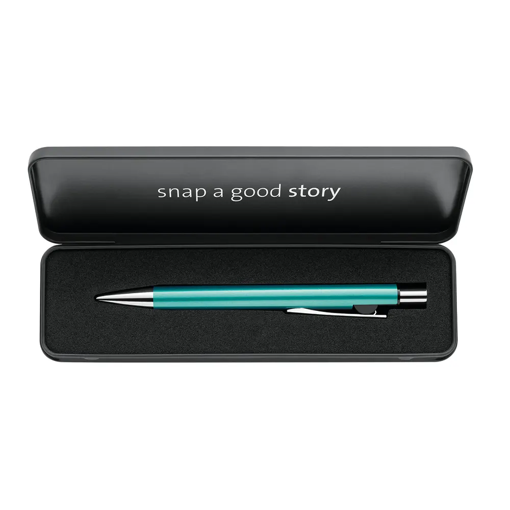 Химикалка Pelikan - Snap, тюркоазена, в метална кутия - 5