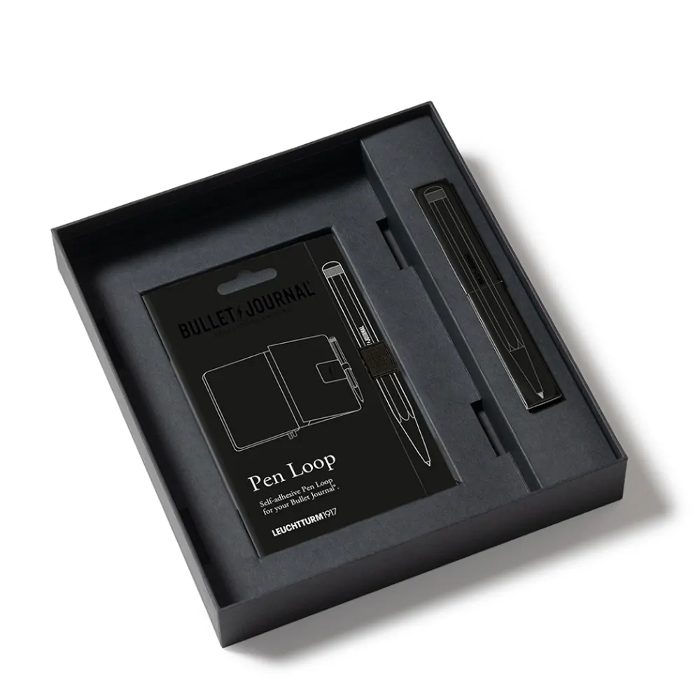 Комплект Leuchtturm1917 - Bullet Journal Stealth Black, лимитирано издание - 2