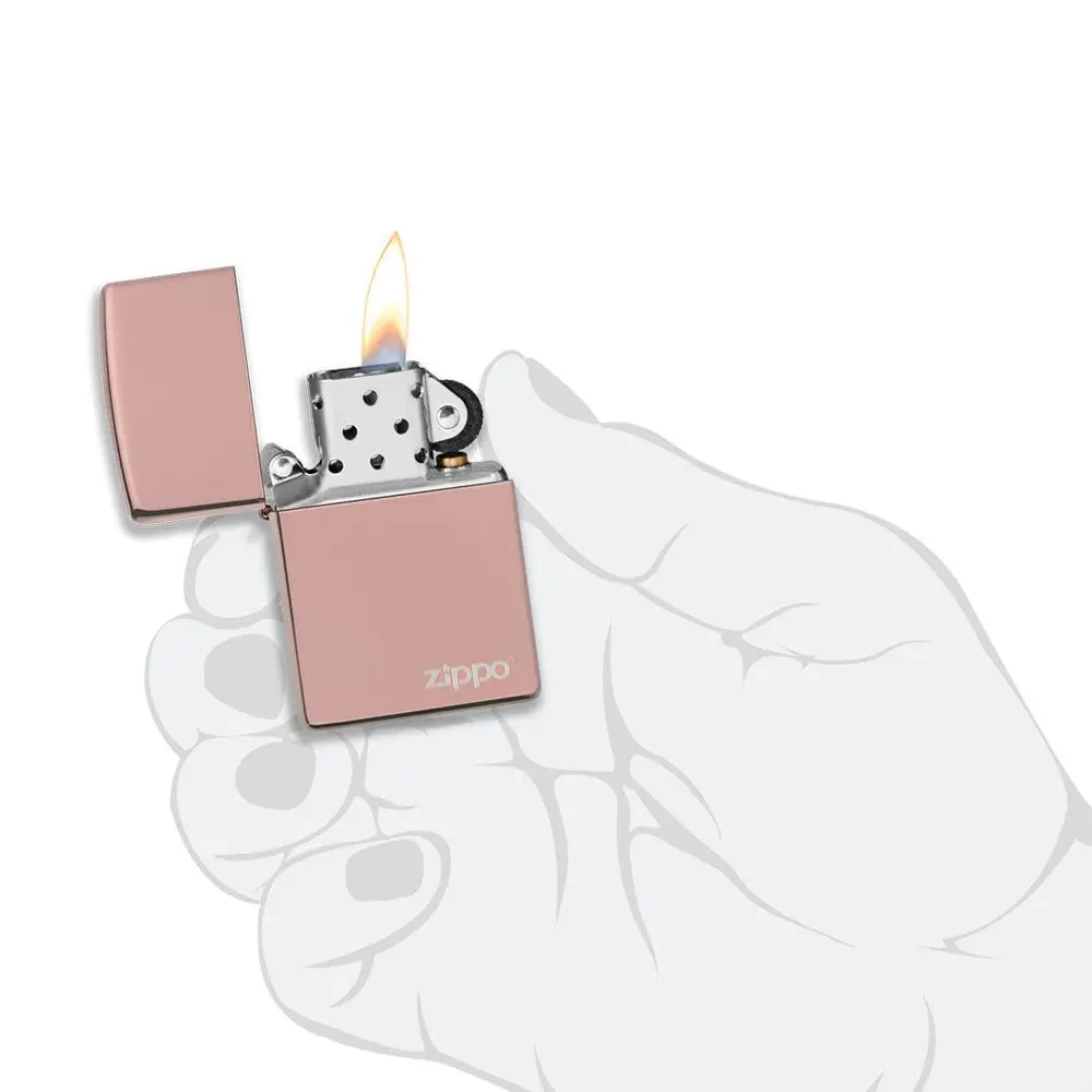 Запалка Zippo - Classic High Polish Rose Gold - 3