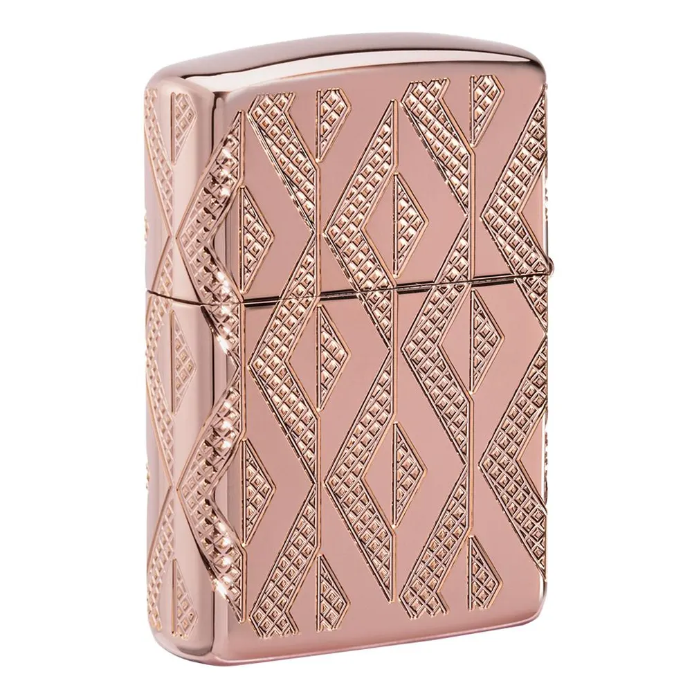 Запалка Zippo - Geometric Diamond Pattern Design - 2