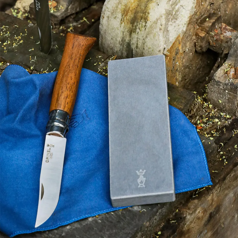 Естествен камък за заточване Opinel, 14 см - 3