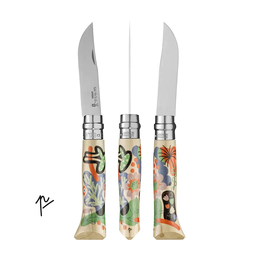 Сгъваем нож Opinel №8 Nature Limited Edition - Perrine Honoré - 5