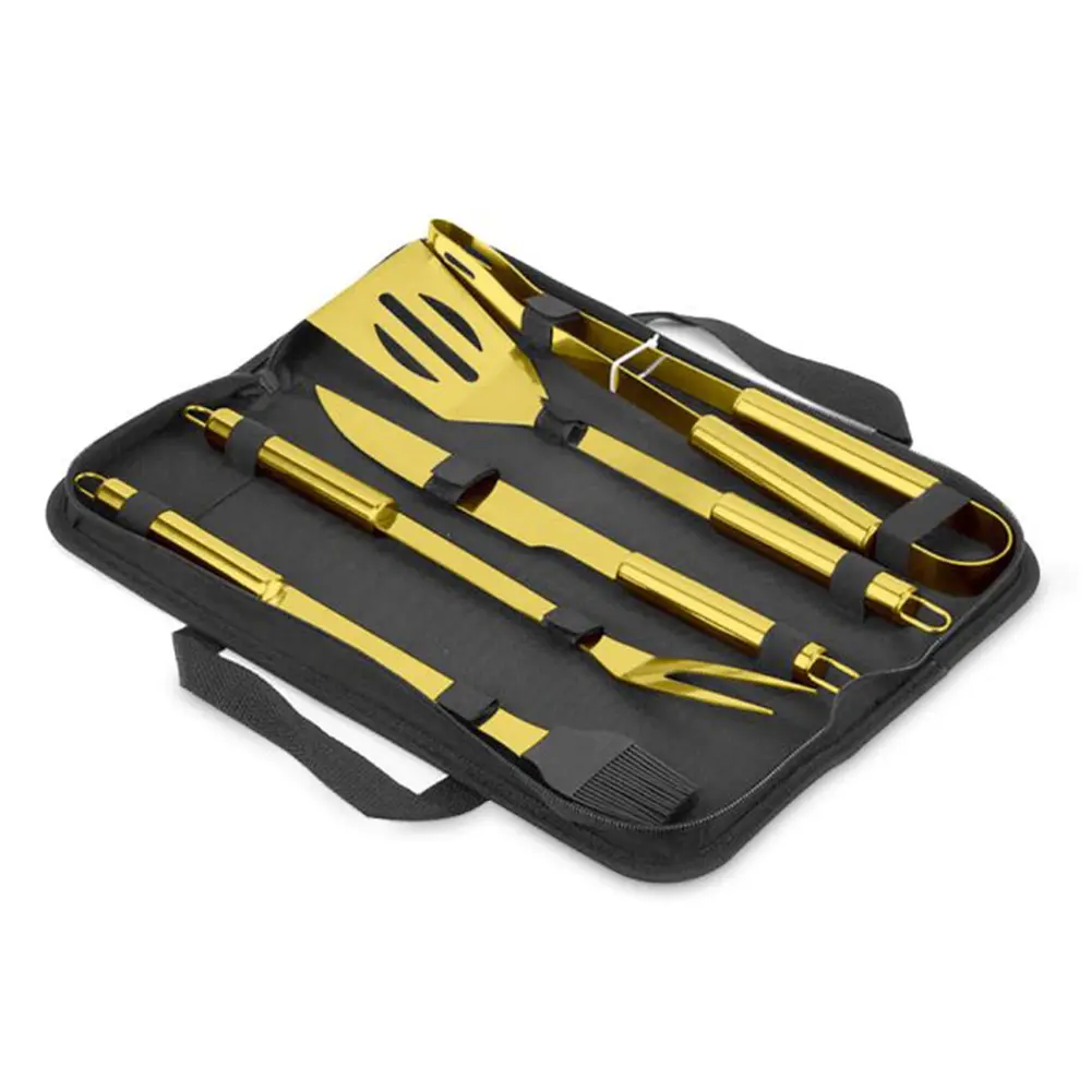 Комплект за барбекю Mikamax - Millionaire BBQ Tools, 5 части - 3