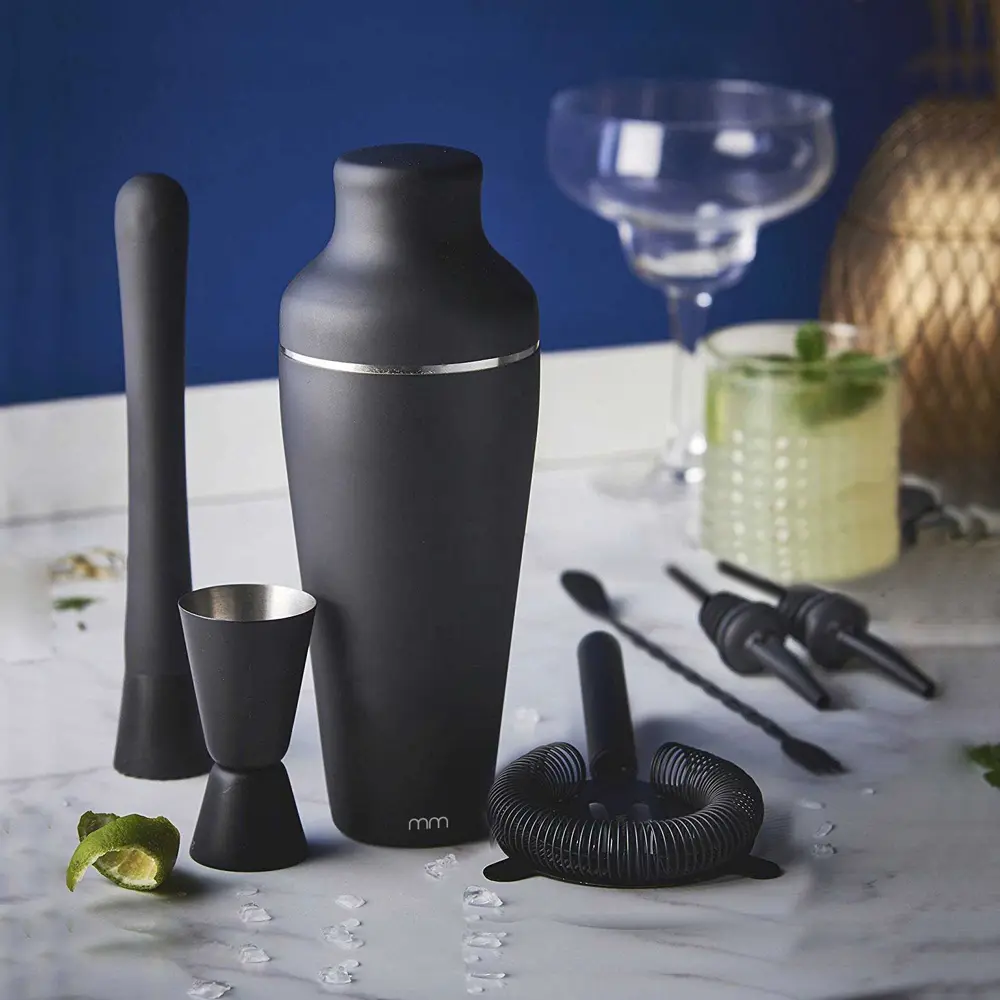 Комплект за коктейли Mikamax - Shaker Set, с книжка с рецепти - 5