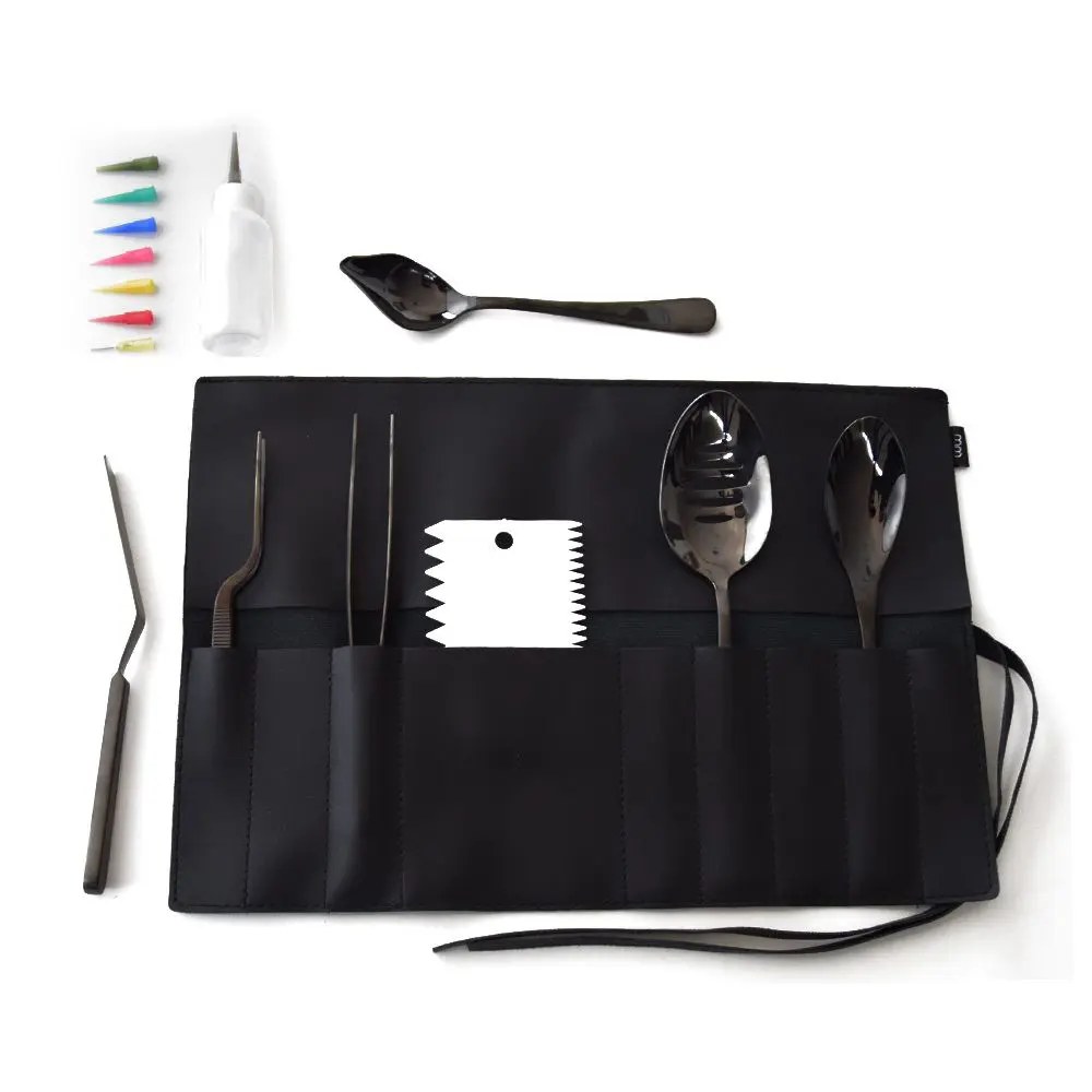 Комплект за презентация на ястия Mikamax - Chef's Plating Tool Set, 11 части - 2