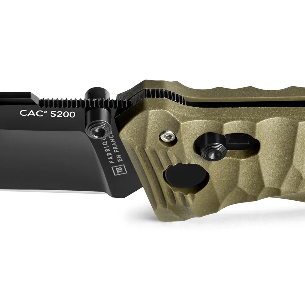 Сгъваем нож TB Outdoor - C.A.C.® S200, зелен - 2