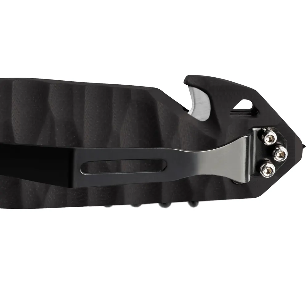 Сгъваем нож TB Outdoor - C.A.C.® Black, серетирано острие - 3