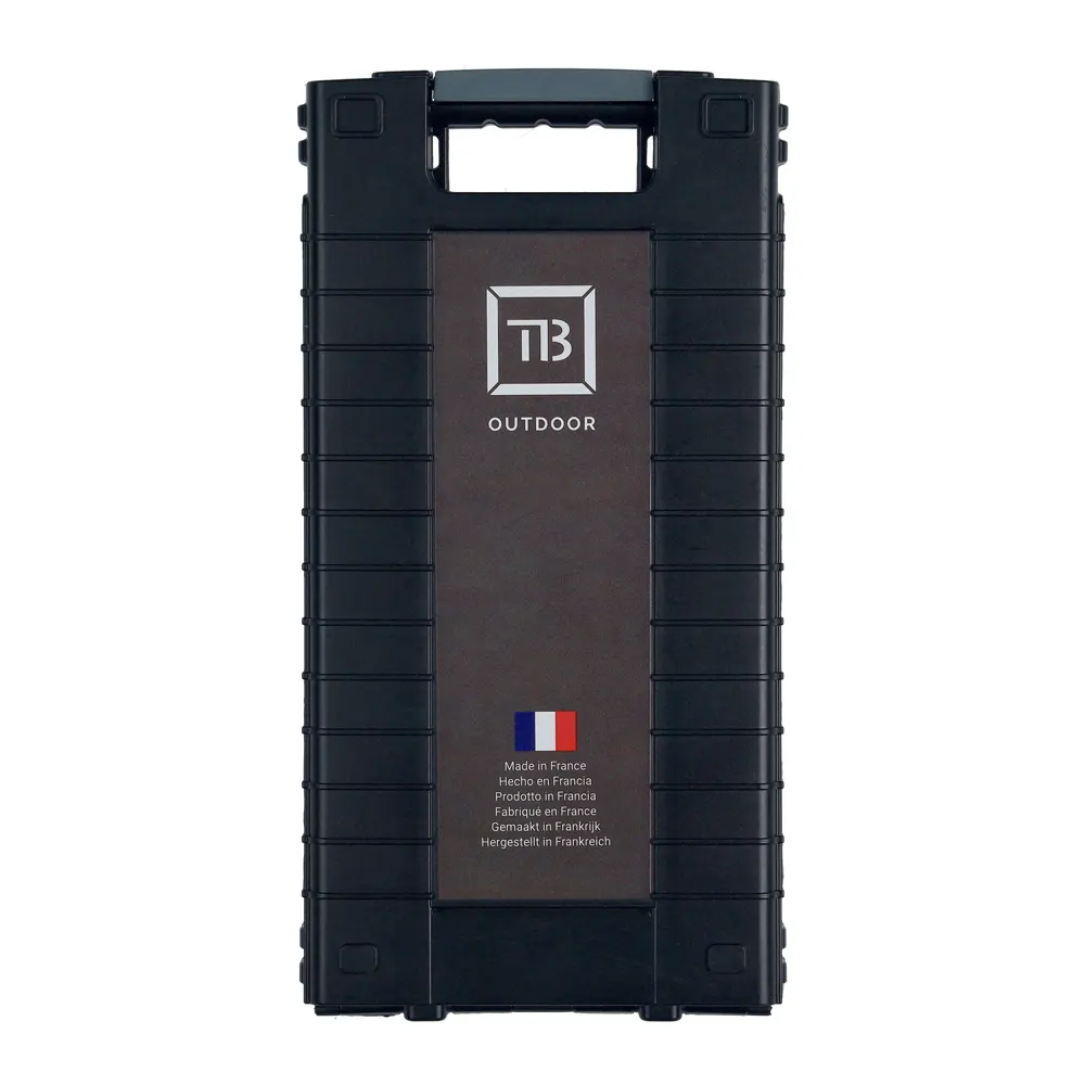 Сгъваем нож TB Outdoor - C.A.C.® Red, серетирано острие - 4