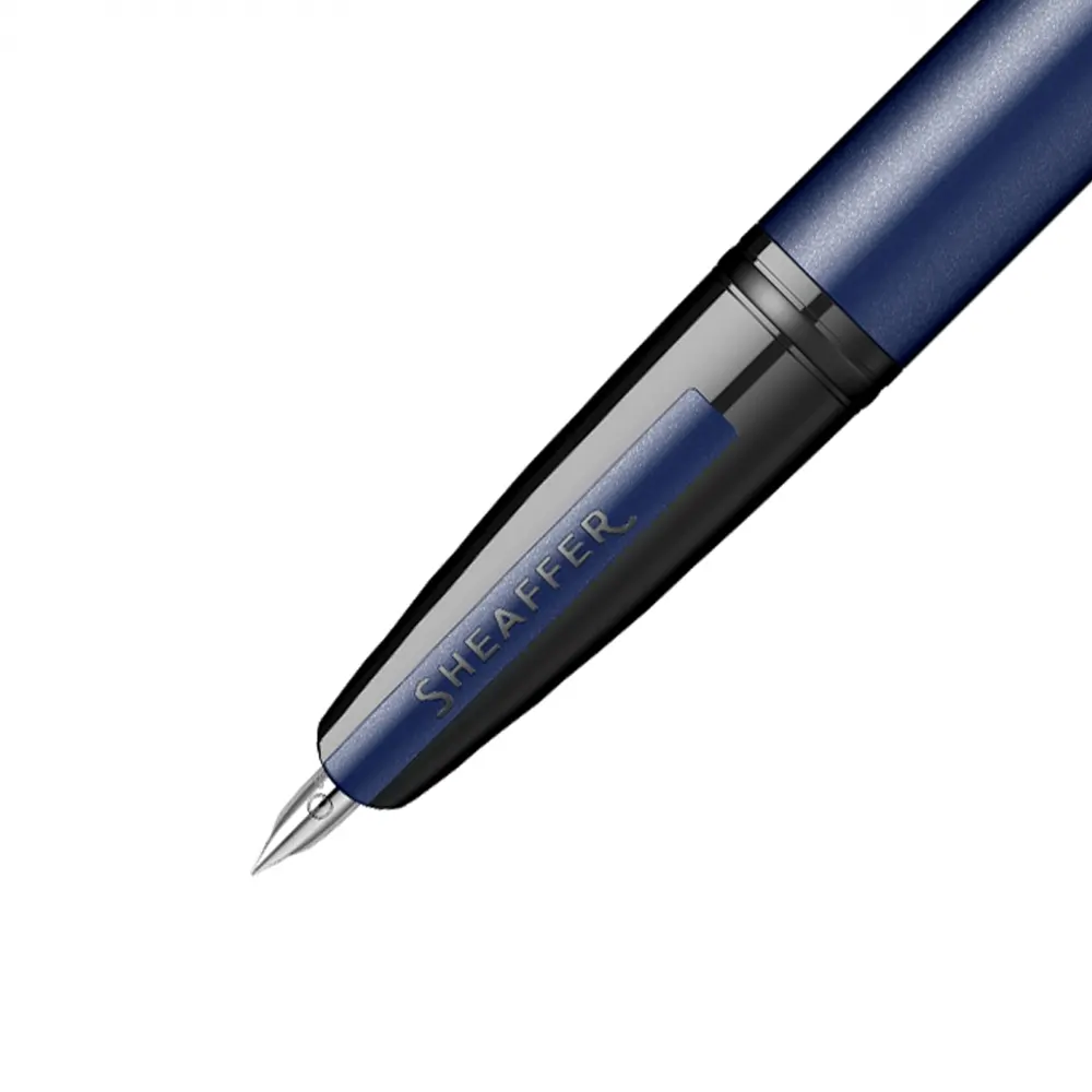 Писалка Sheaffer Icon - Matte Blue Lacquer with Black PVD Trims - 4