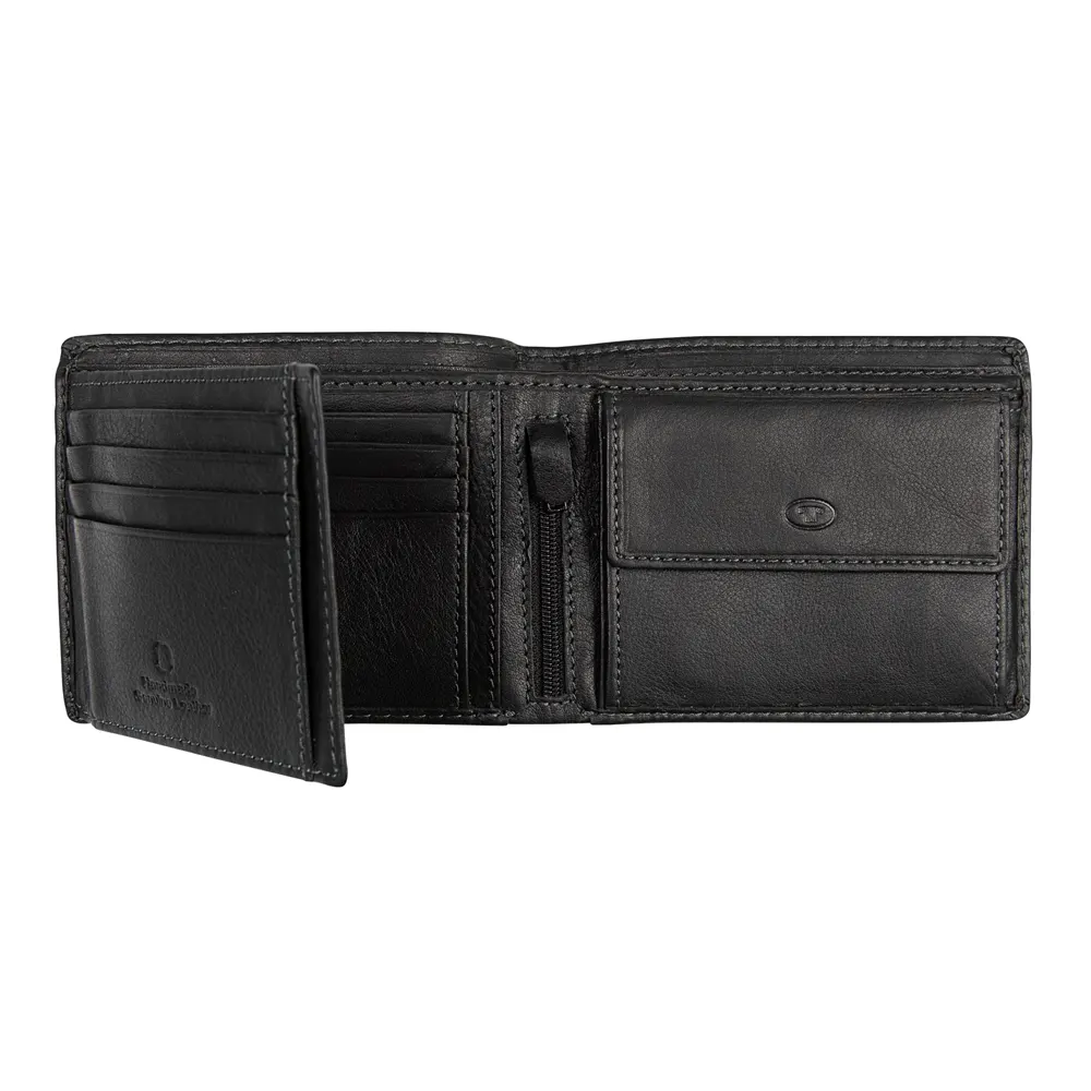 Мъжки портфейл Tom Tailor Lary, с монетник, черен - 2
