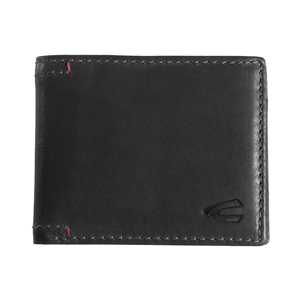 Мъжки портфейл Camel Active - Salamanca Jeans, с монетник, черен