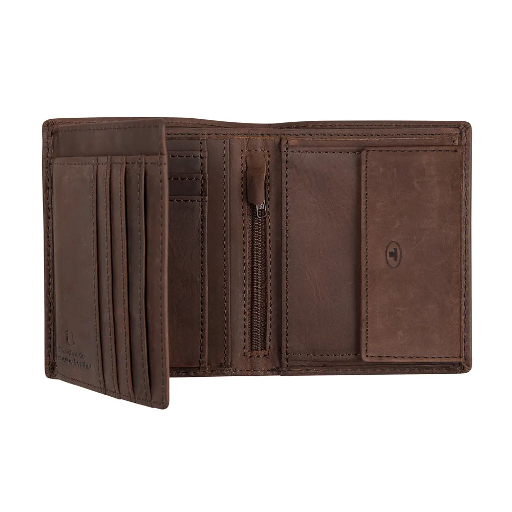 Вертикален мъжки портфейл Tom Tailor - Ron High Form, RFID защита, кафяв - 2