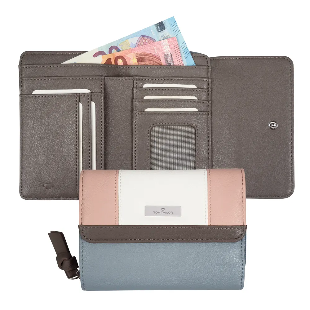 Дамски портфейл Tom Tailor - Juna Mixed Rose - 3