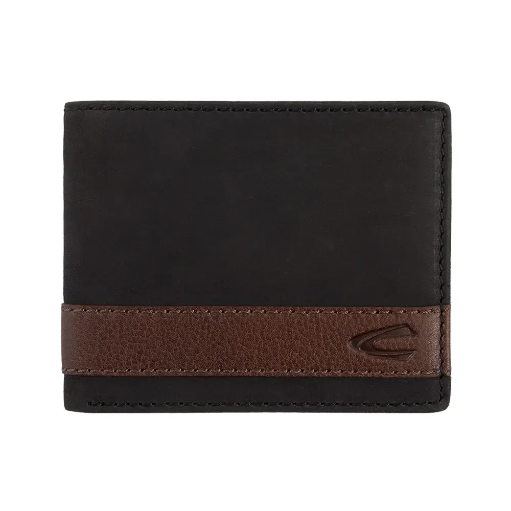 Мъжки портфейл Camel Active - Taipeh Jeans, RFID защита, черен