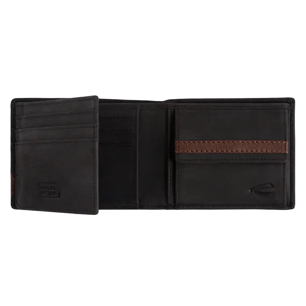 Мъжки портфейл Camel Active - Taipeh Jeans, RFID защита, черен - 2