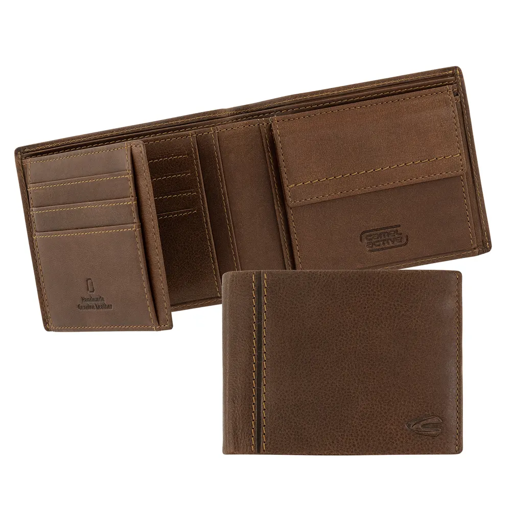 Мъжки портфейл Camel Active - Bilbao, RFID защита, кафяв - 3