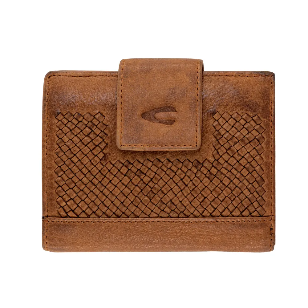 Мъжки портфейл Camel Active - Wave Medium Flap, RFID защита, кафяв