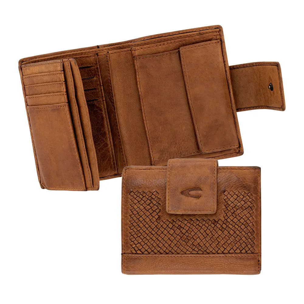 Мъжки портфейл Camel Active - Wave Medium Flap, RFID защита, кафяв - 3