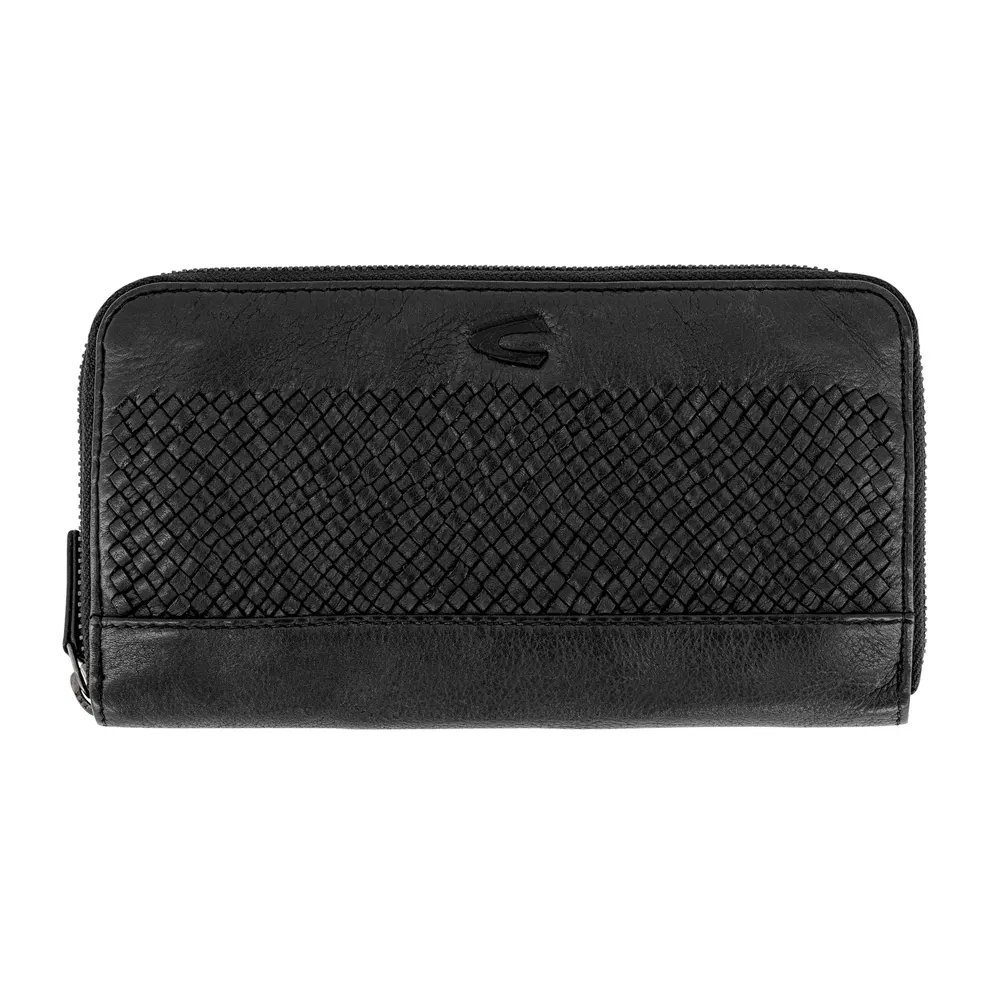 Дамски портфейл Camel Active - Wave, с цип, черен