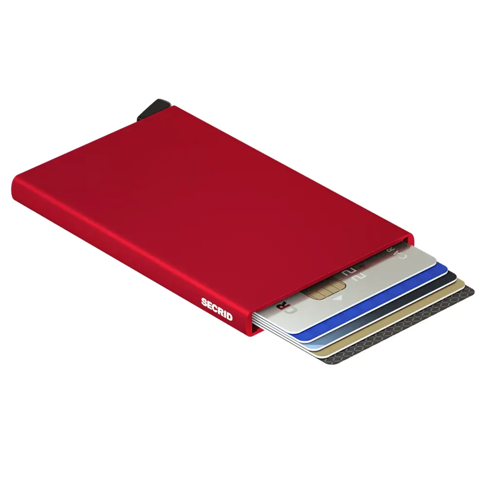 Автоматичен калъф за карти SECRID - C-Red, с RFID защита - 2