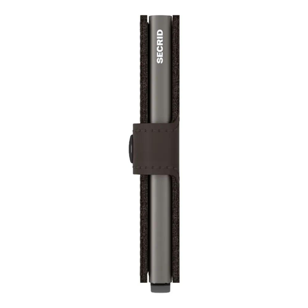 Портфейл SECRID - Mini Matte Truffle, естествена кожа, с RFID защита - 4