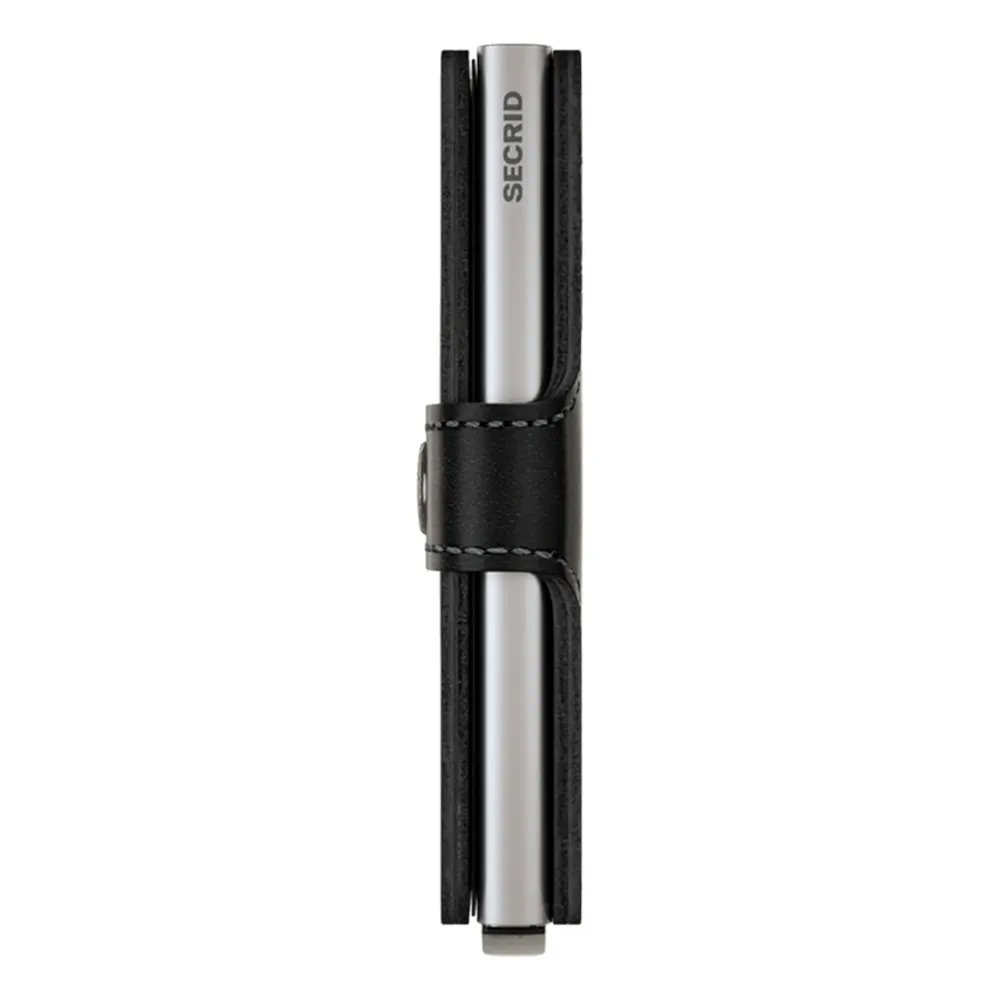 Портфейл SECRID - Mini Original Black, естествена кожа, с RFID защита - 3