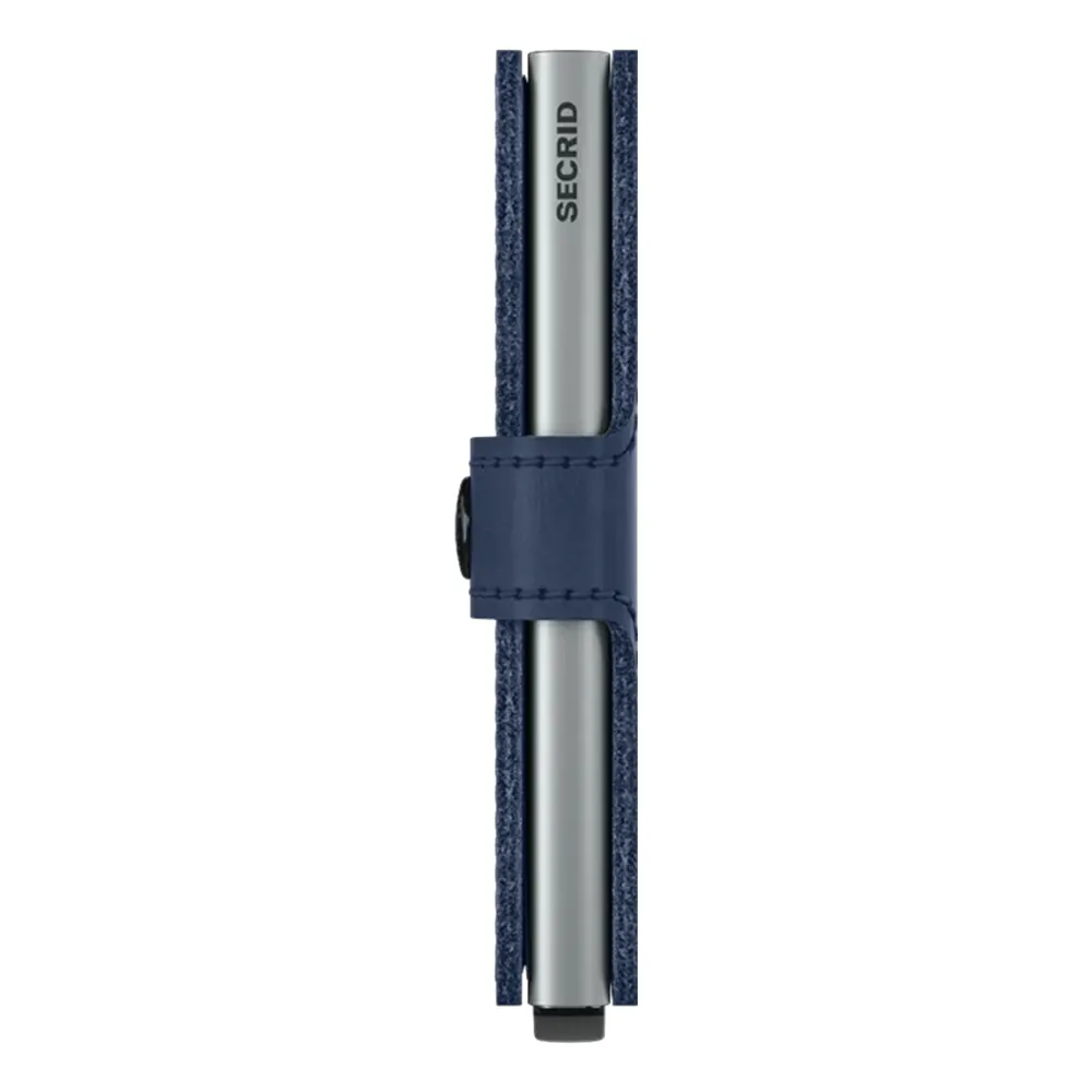 Портфейл SECRID - Mini Original Navy, естествена кожа, с RFID защита - 4