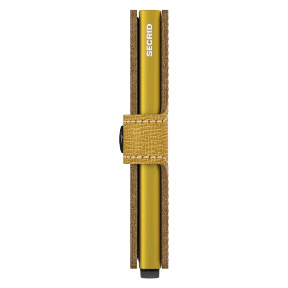 Портфейл SECRID - Mini Crisple Ochre, с RFID защита - 4