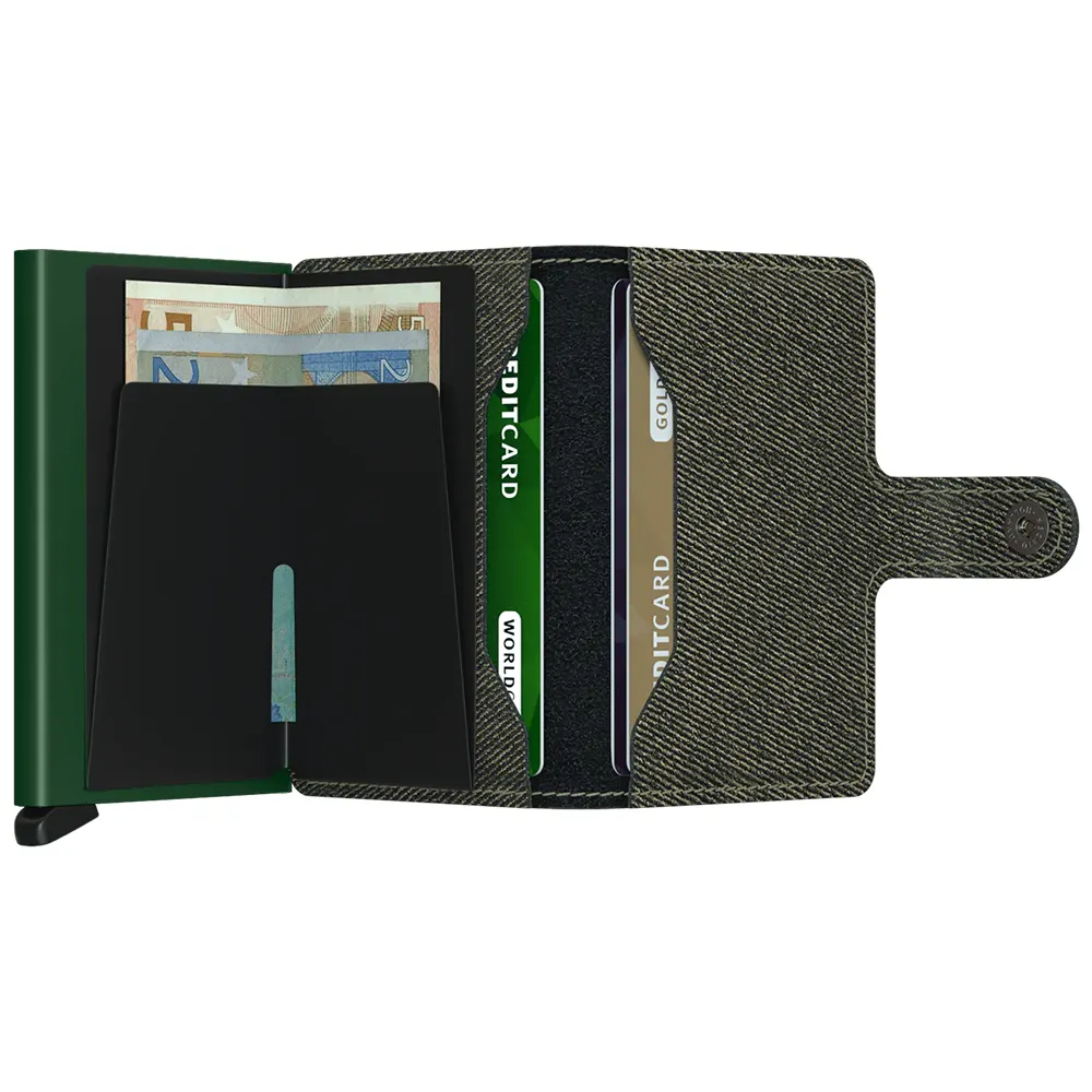 Портфейл SECRID - Mini Twist Green, с RFID защита - 3
