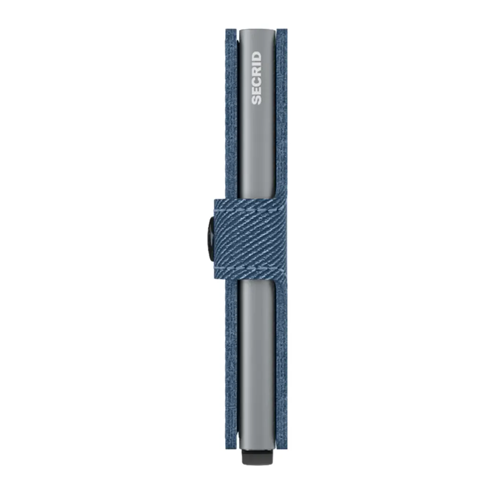 Портфейл SECRID - Mini Twist Jeans Blue, с RFID защита - 4