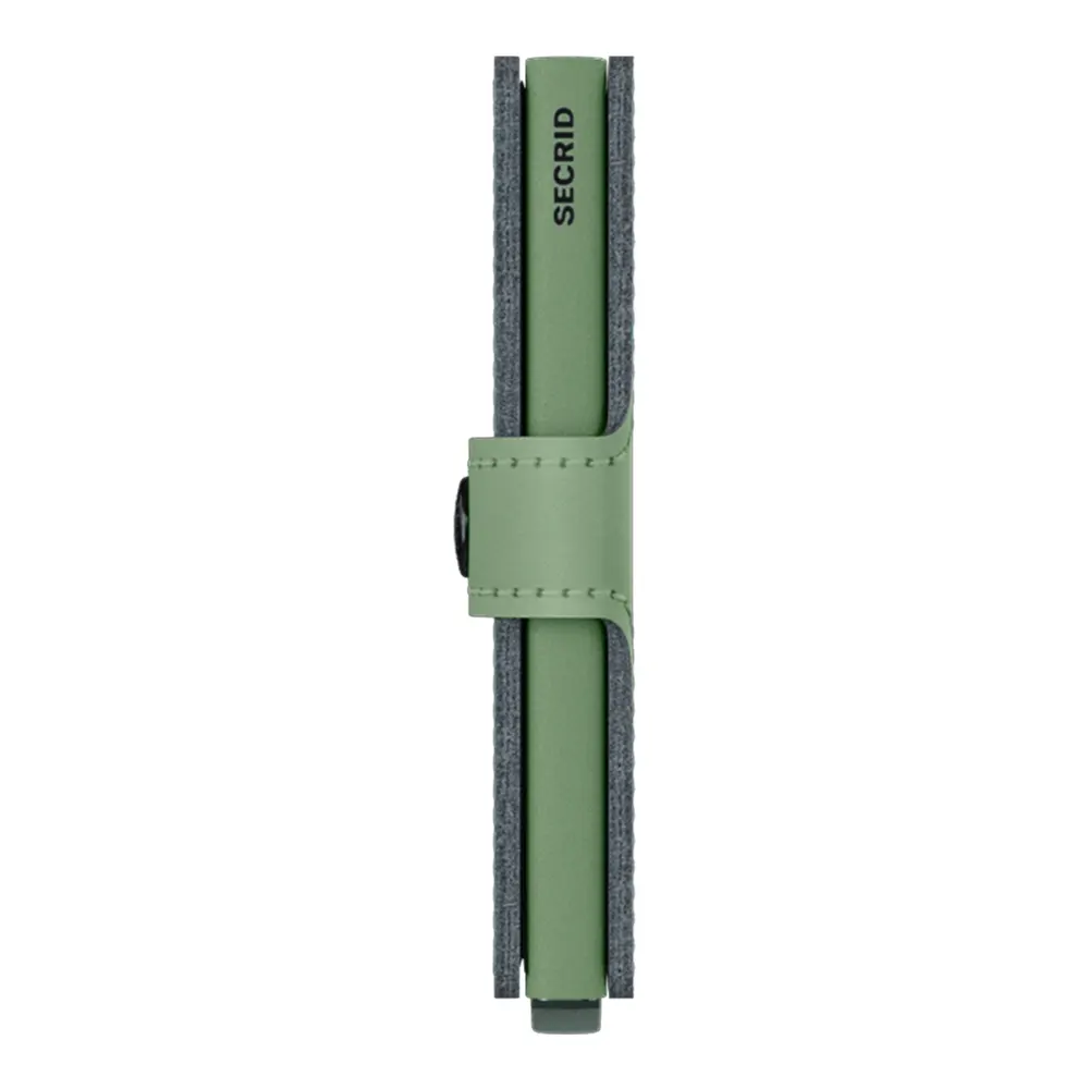 Портфейл SECRID - Mini Yard Powder Pistachio, с RFID защита - 4