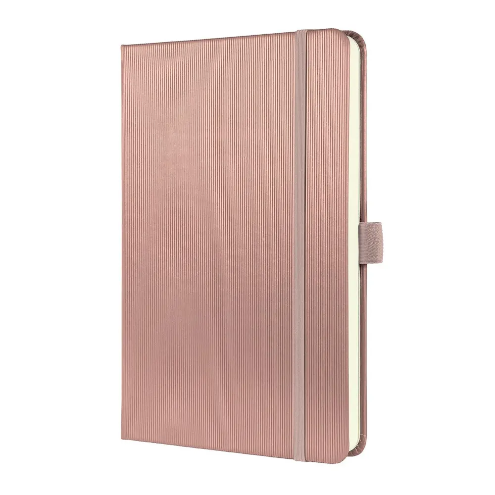 Бележник Sigel - Conceptum Rose Gold, A5, линиран, с твърди корици - 2