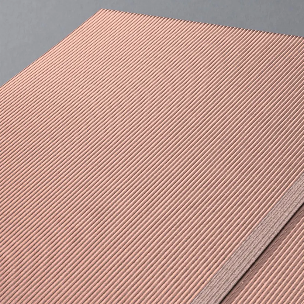 Бележник Sigel - Conceptum Rose Gold, A5, линиран, с твърди корици - 3
