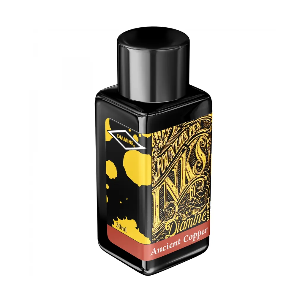 Мастилница Diamine - Ancient Copper, 30 мл - 3