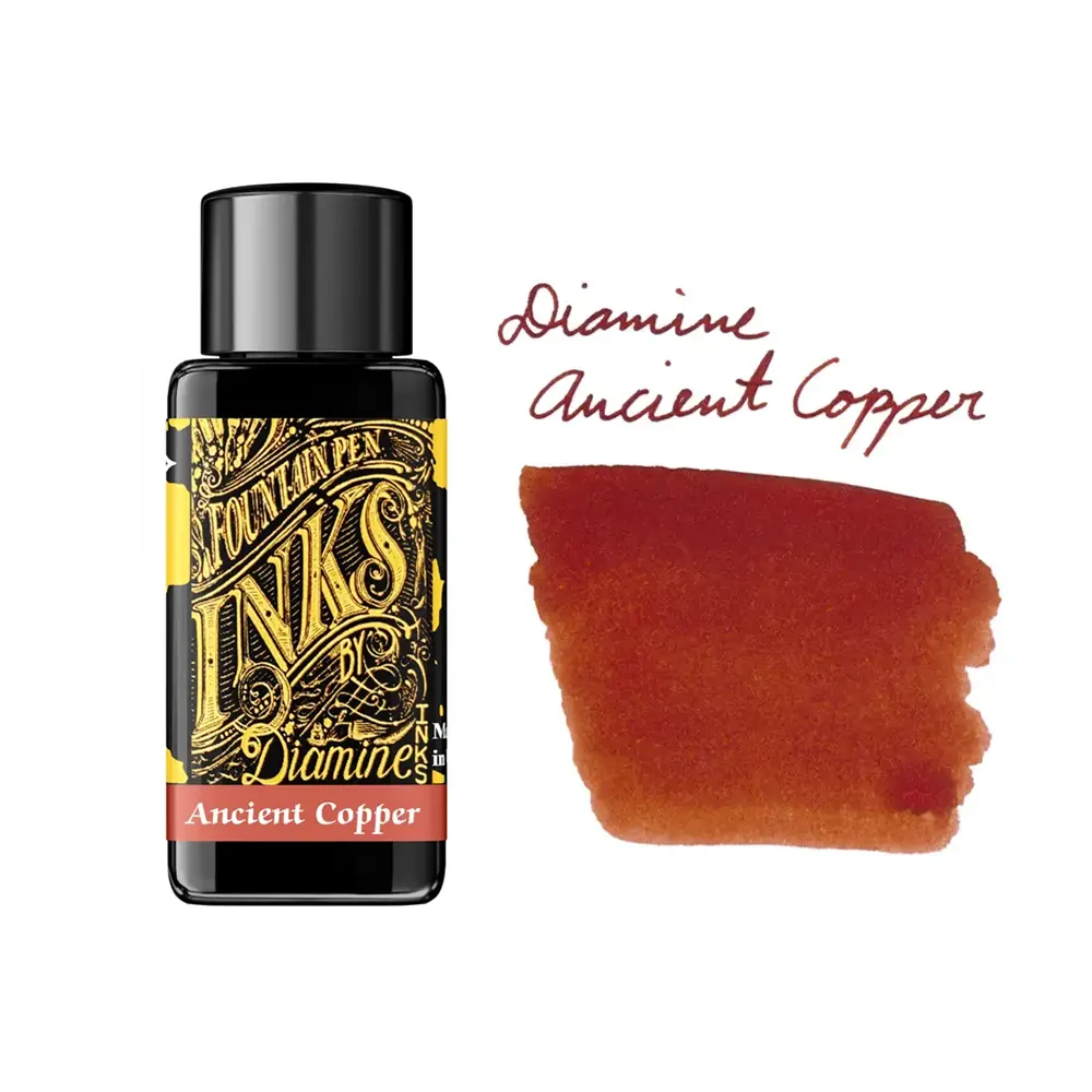 Мастилница Diamine - Ancient Copper, 30 мл